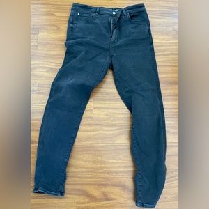 H&M black denim